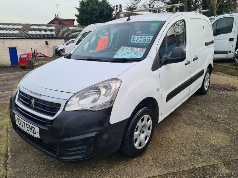 2017 PEUGEOT PARTNER EURO 6 HDI 1.6