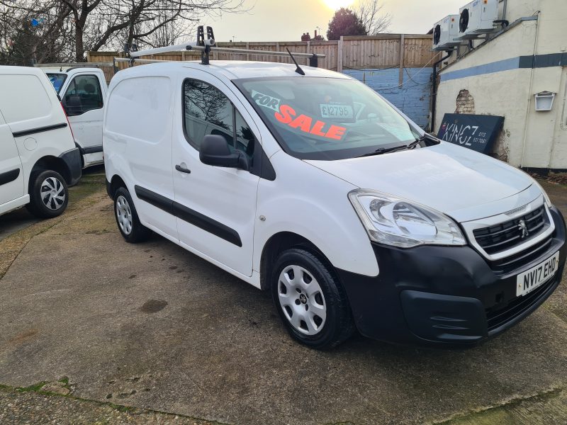 2017 PEUGEOT PARTNER EURO 6 HDI 1.6